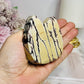 Chunky Picture Jasper Cat Head 7cm