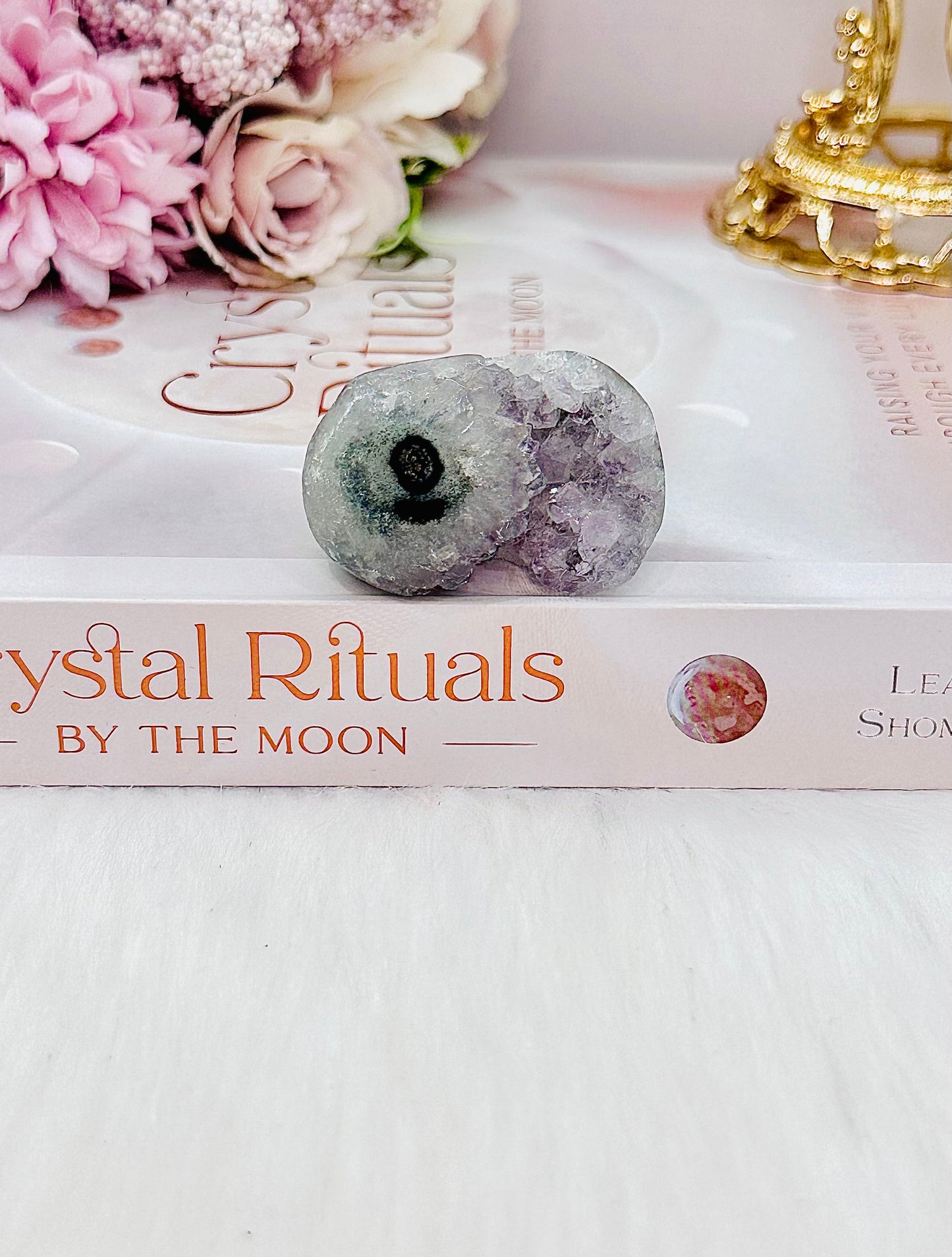 Natural 4cm Amethyst Stalactite | Flower Amethyst