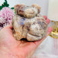 Large Moonstone Carved Koala Bear with Blue Flash 473grams