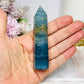 Natural Blue Onyx Tower 9cm