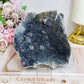 Natural Zeolite (Flower Amethyst) Slab on Stand 11cm