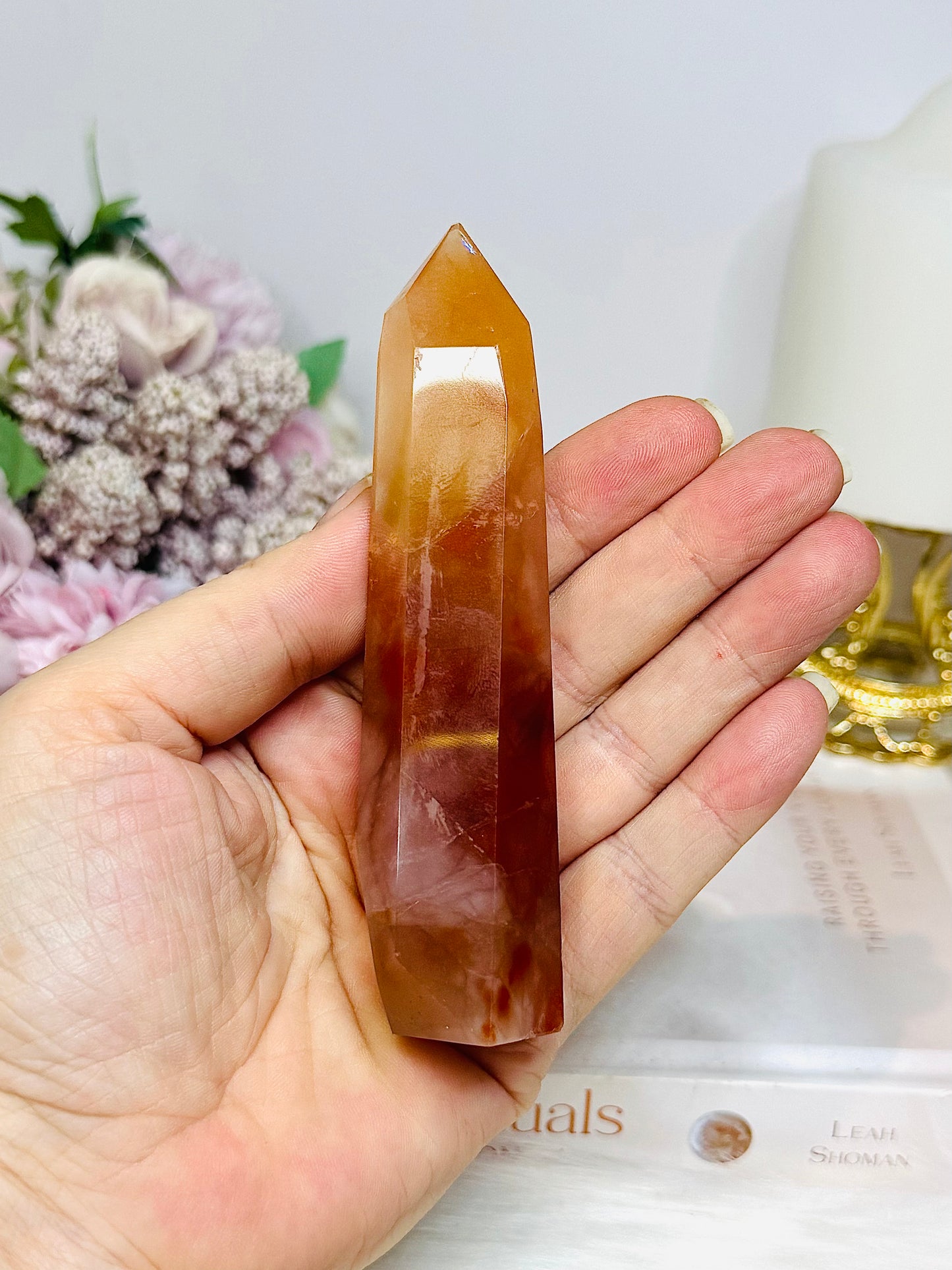 Carnelian Tower 11.5cm
