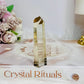 Natural Citrine Tower Point 7cm