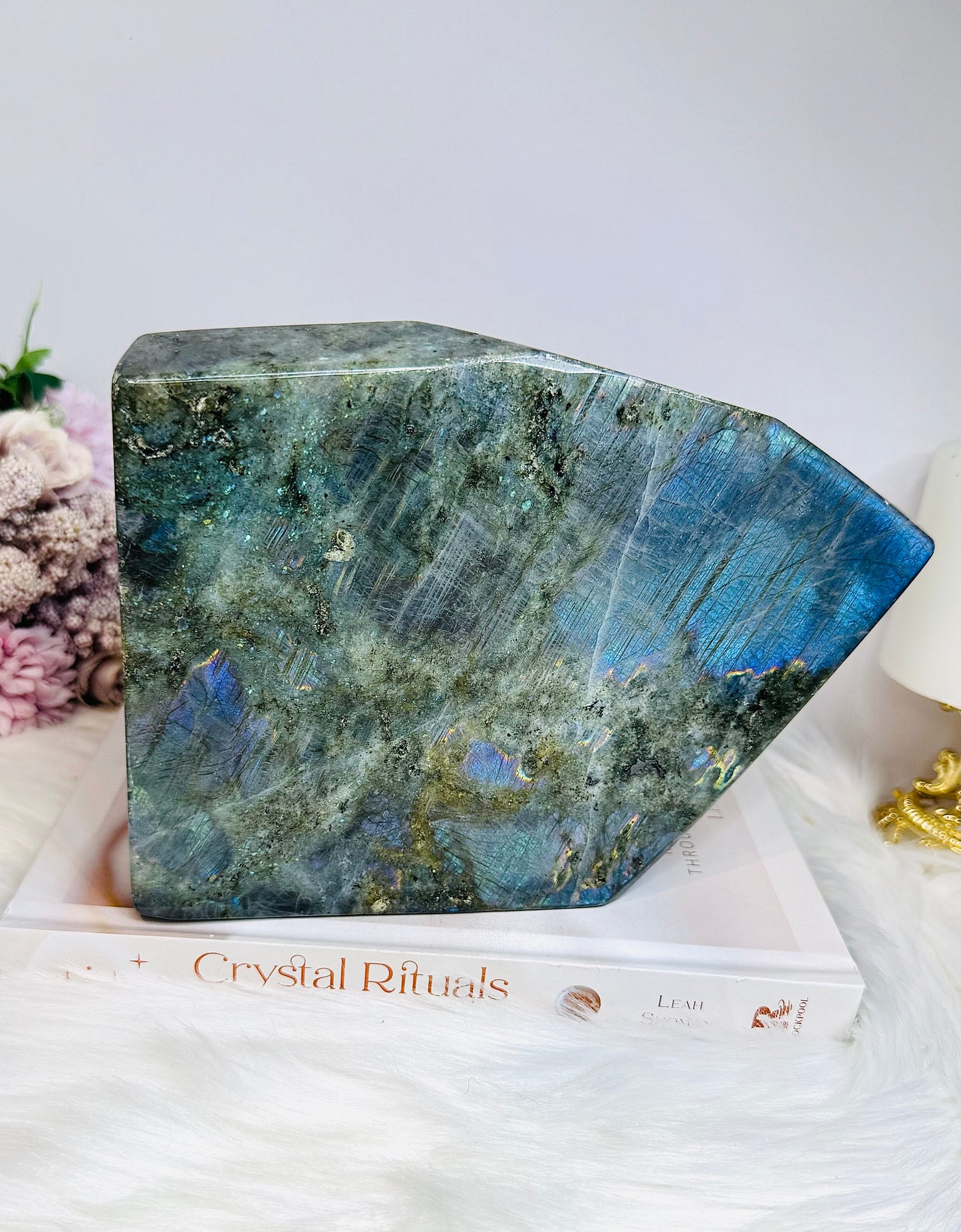 Large Labradorite Freeform Full of Flash 18cm 1.6KG