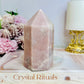 Chunky Pink Amethyst Tower 11cm 512g