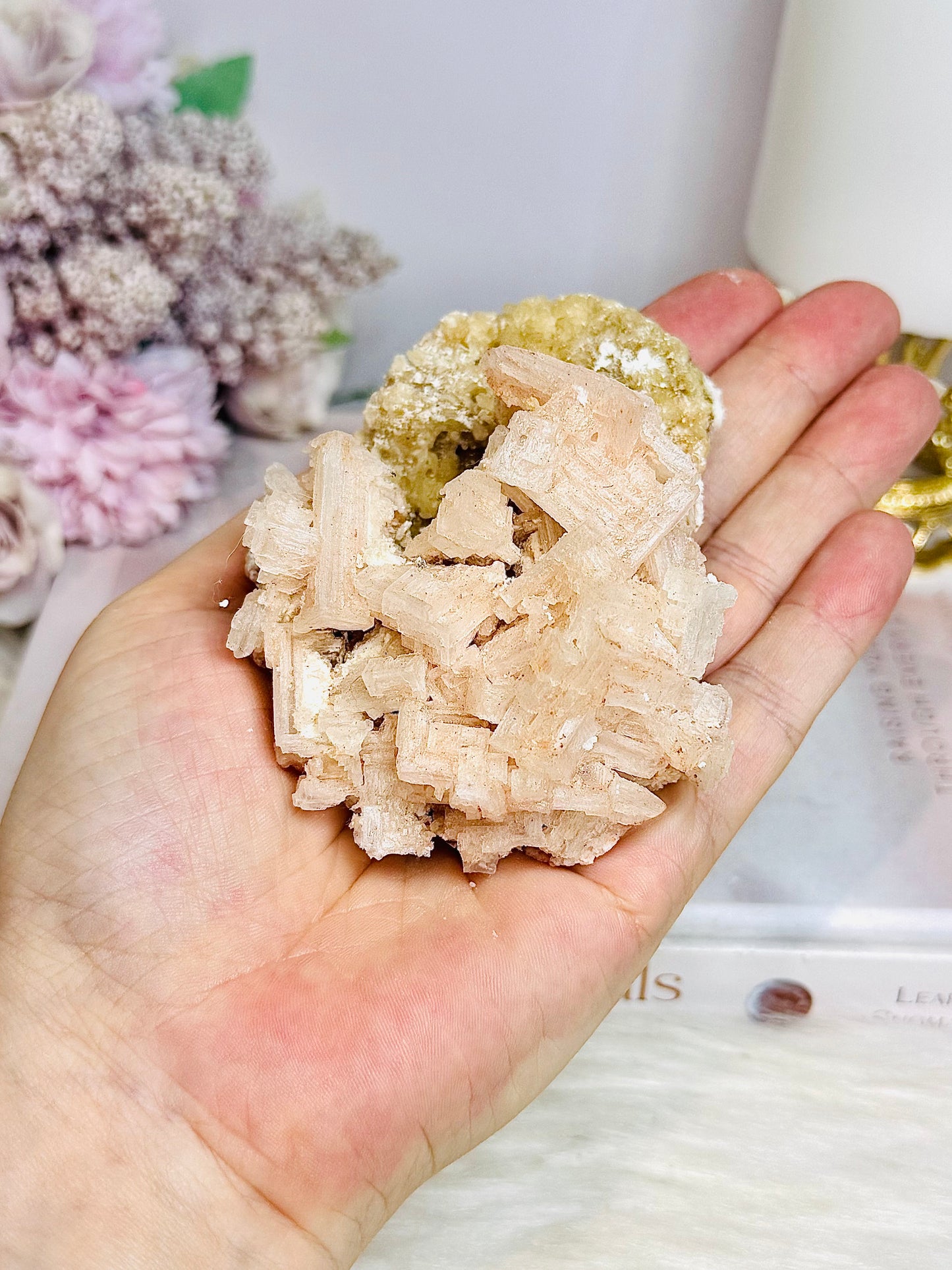 Natural Pink Halite Specimen 136g From USA