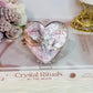 Divine Large 7cm Purple Mica Shiny Heart