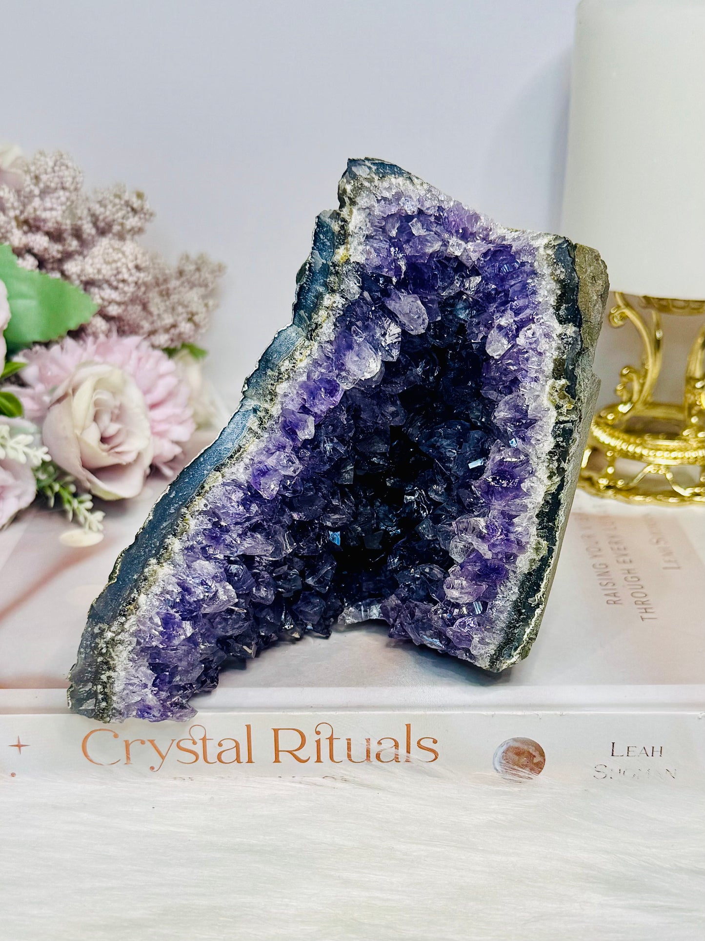 Natural Amethyst Base Cut Cluster 12cm 850g