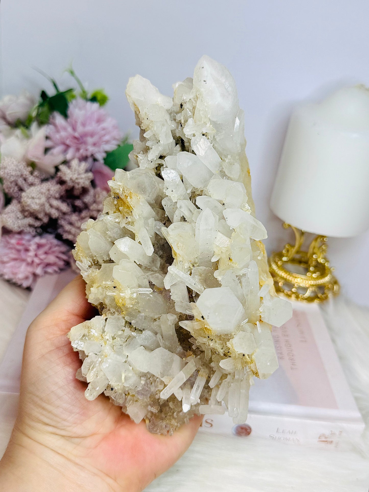 Large Quartz Cluster 17cm 936g