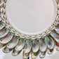 Incredible Large 42cm Mother Of Pearl Necklace On Stand Absolutely Spectacular