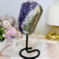 Amethyst Cluster On Stand (stand has slight scratches on stand) 16cm