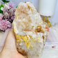 Natural Large Tangerine Quartz Specimen 634g