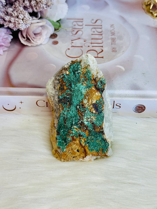 Natural Malachite Rough Specimen 8cm 252grams