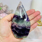 High Grade Fluorite Flame 12cm