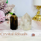 Tower Set ~ Clear Quartz & Smokey Quartz 5cm