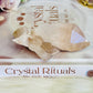 Gorgeous Pink Natural Lemurian Quartz Cluster 9cm