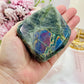 Chunky Labradorite Freeform with Colourful Flash 328grams