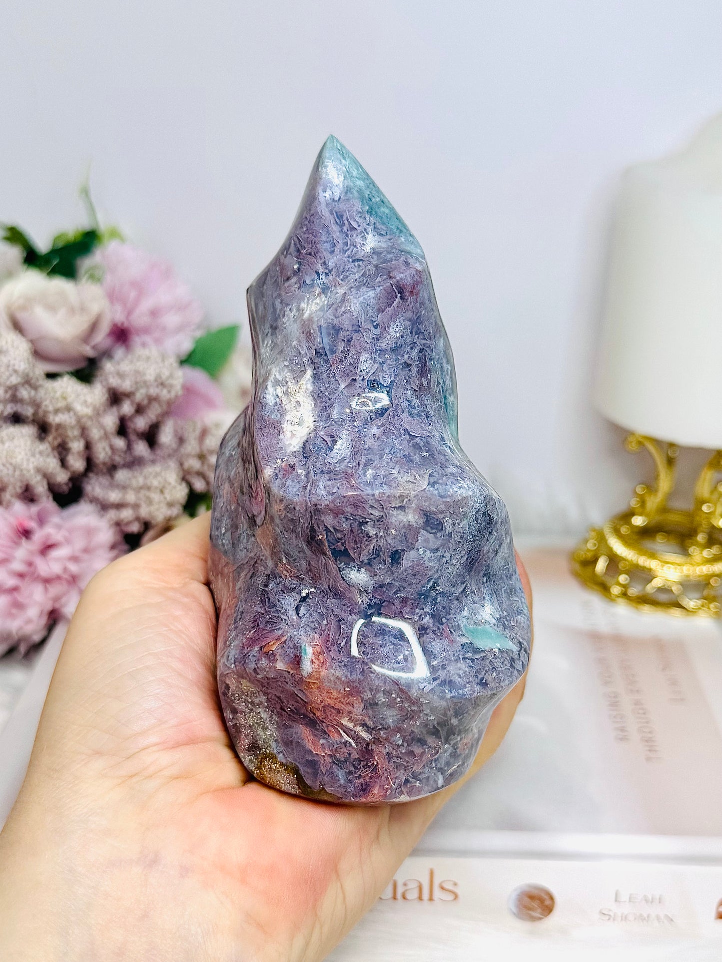 Large Ocean Jasper Flame 664g