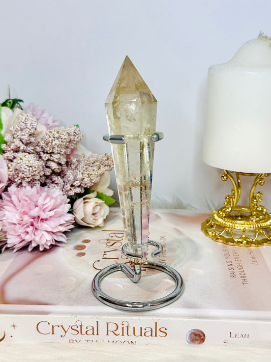 Light Smokey Wand | Tower on Stand 14.5cm