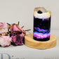 Stunning 10cm 342gram Colourful Fluorite Lamp on Light Stand