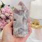 Absolutely Gorgeous Chunky 439gram Druzy Pink Amethyst Stunning Tower From Brazil