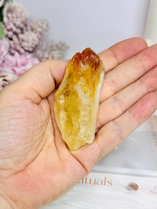 Citrine Freeform 7cm (Heat Treated)