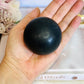 Powerful Stone ~ Beautiful 264gram Matt Finish Shungite Sphere On Stand