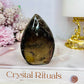 Smokey Quartz Flame | Freeform 8cm