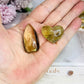 Citrine Small Freeform & Heart Set