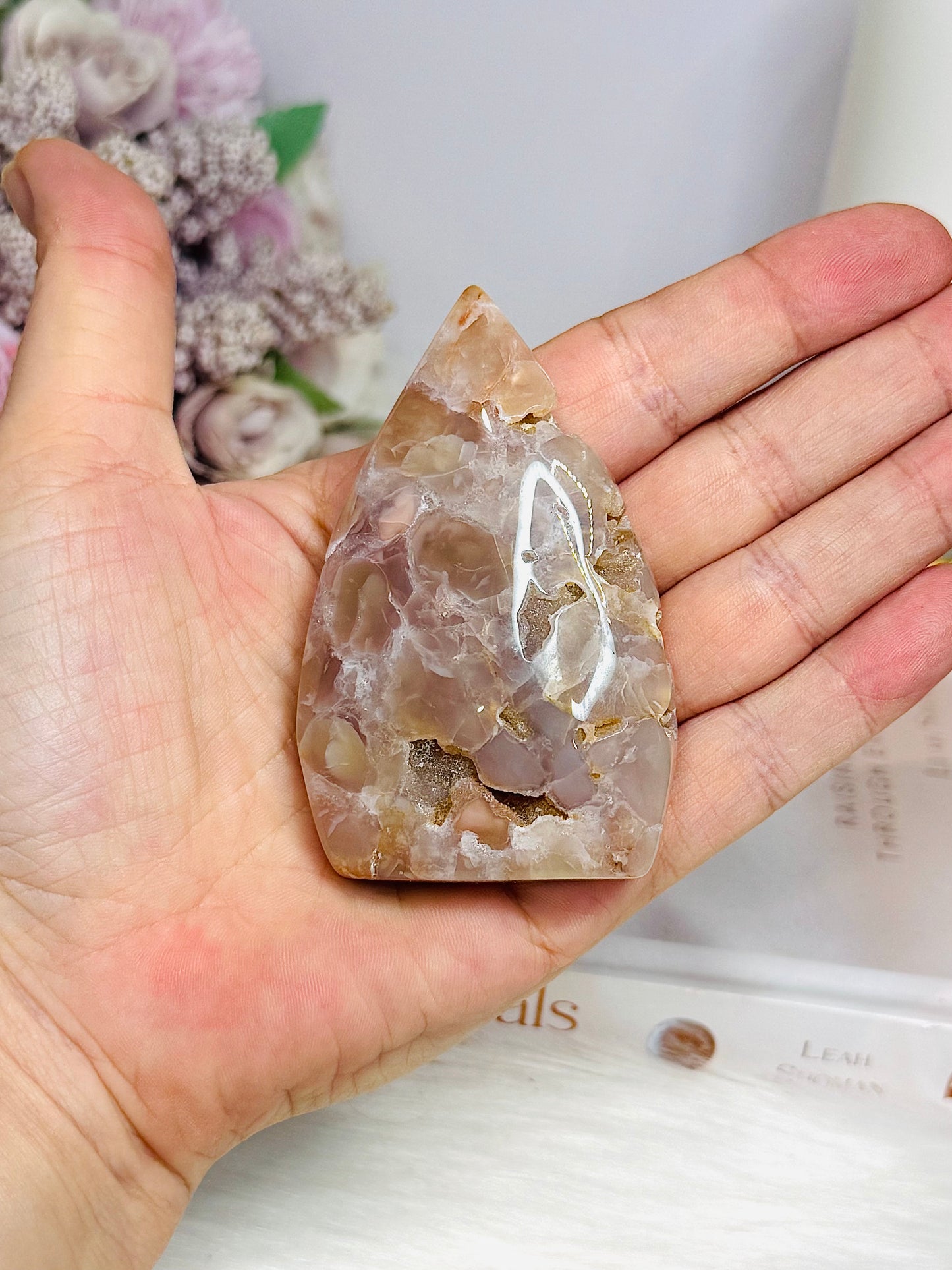 Ibis Jasper Druzy Flame | Freeform 7cm