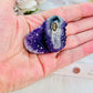 Absolutely Gorgeous 5cm Natural Amethyst Stalactite | Flower Amethyst From Brazil