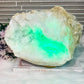 Huge Natural Moroccan Geode with Multicoloured Light Lamp 3.7KG