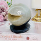 Large Druzy Agate Sphere with Agate 887gram