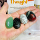 Positive Thought Nurture Cards & 4 Large Tumble Stones