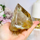 Natural Golden Healer Quartz Polished Freeform 10cm 421g