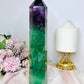 Large Watermelon Fluorite Chunky Tower 22cm 904g