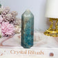 Natural Blue Trolleite Tower 9.5cm