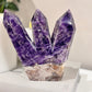 Large 1.68KG Dream | Chevron Amethyst Triple Tower