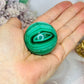 Natural Malachite From Congo Sphere on Stand 140g