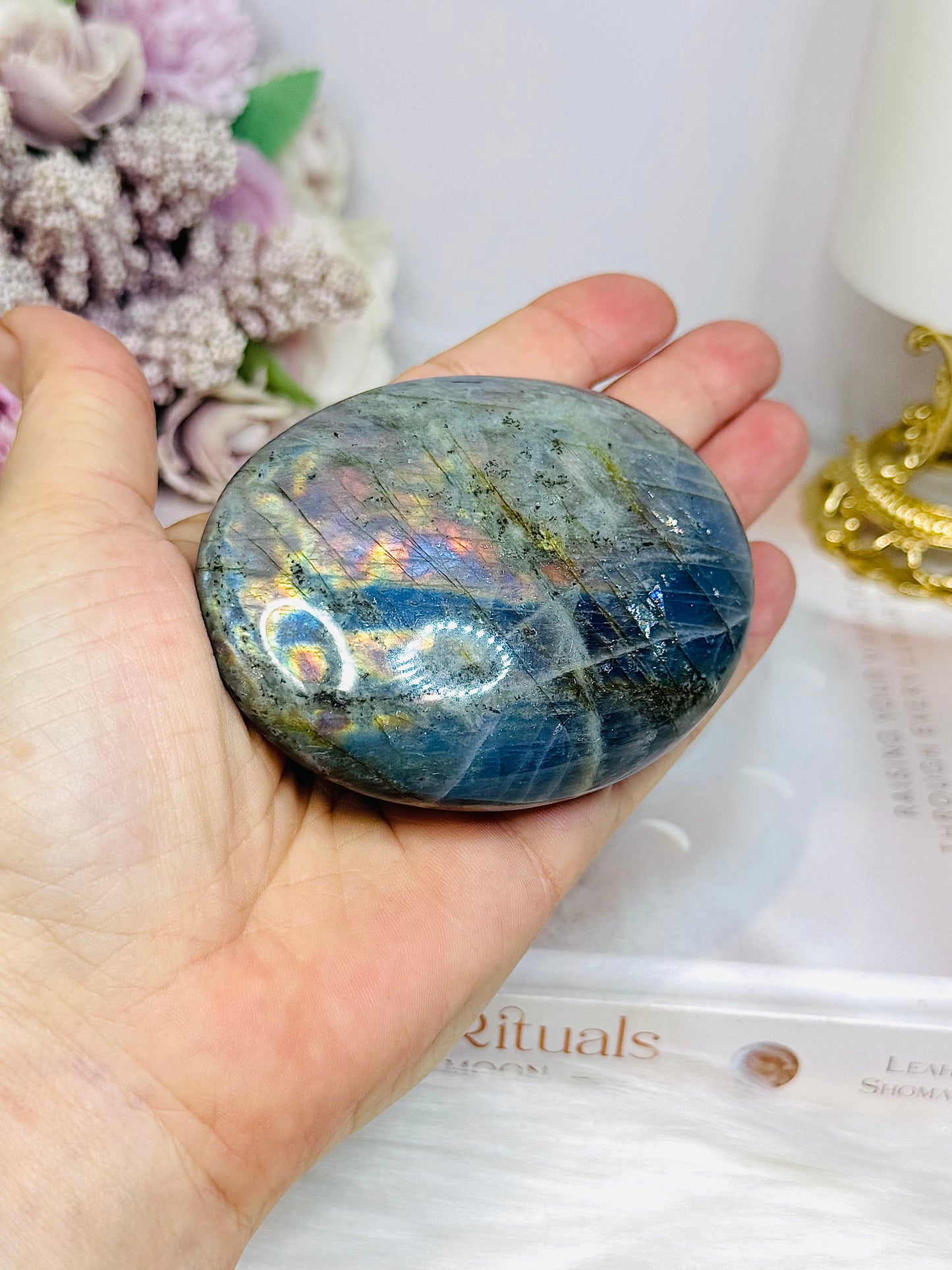 Labradorite Freeform full of Flash 9cm