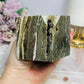 Large Ocean Jasper Druzy Carved Cube 612g