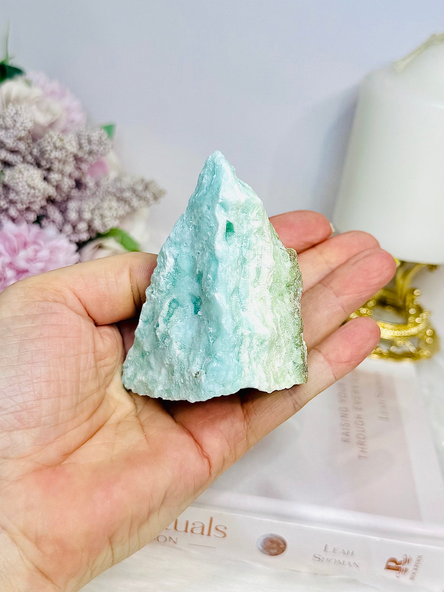 Natural Blue Hemimorphite Specimen 167g