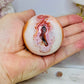 High Grade Druzy Carnelian Sphere on Stand 200g