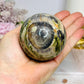 Large Money Agate Sphere on Stand 372g