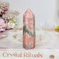 Pink Opal Tower 8cm