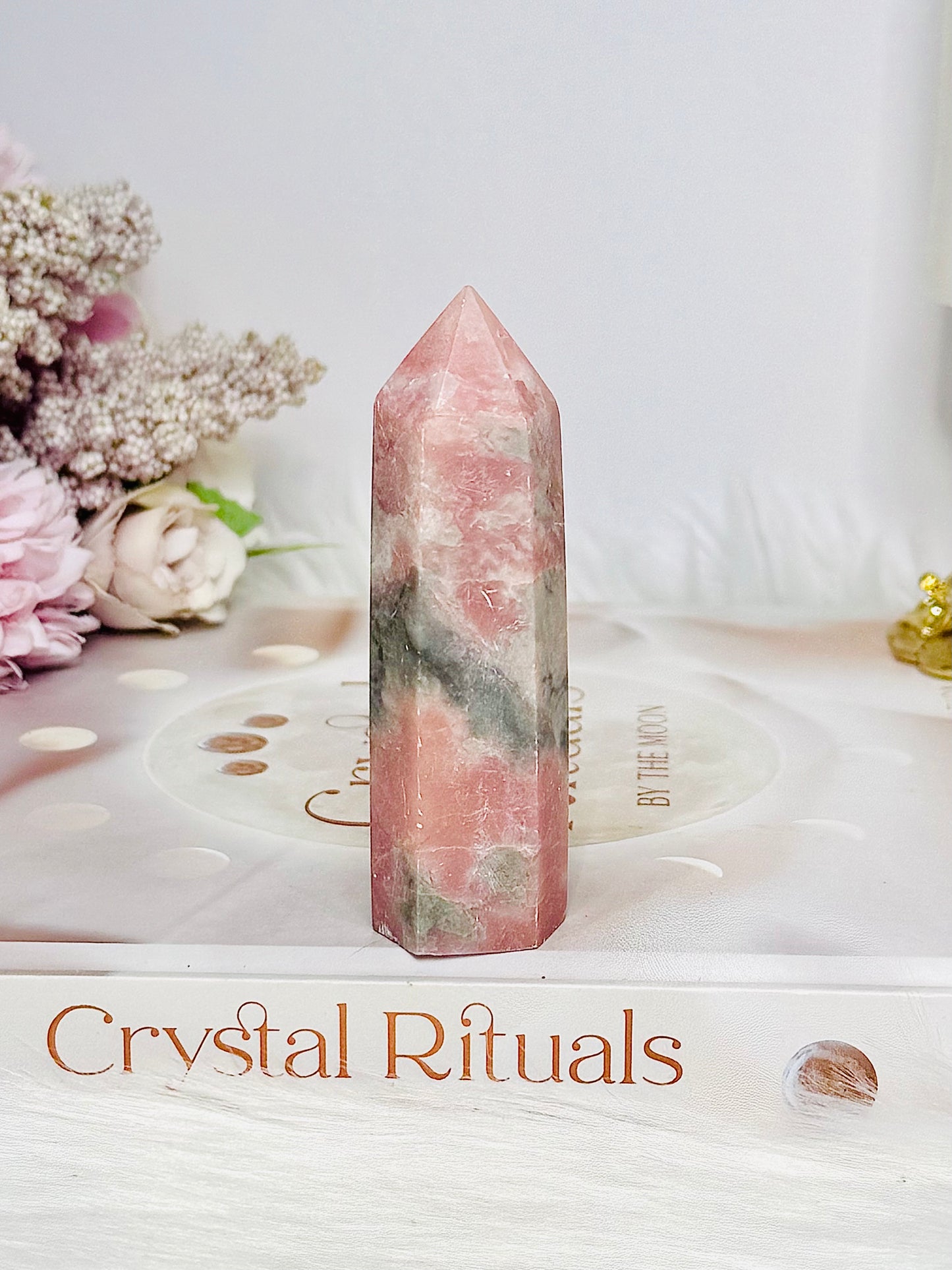 Pink Opal Tower 8cm