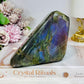 Large Labradorite Freeform with Pink & Purple Flash 847g 13.5cm