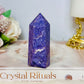 AAA Grade Charoite Tower 8cm
