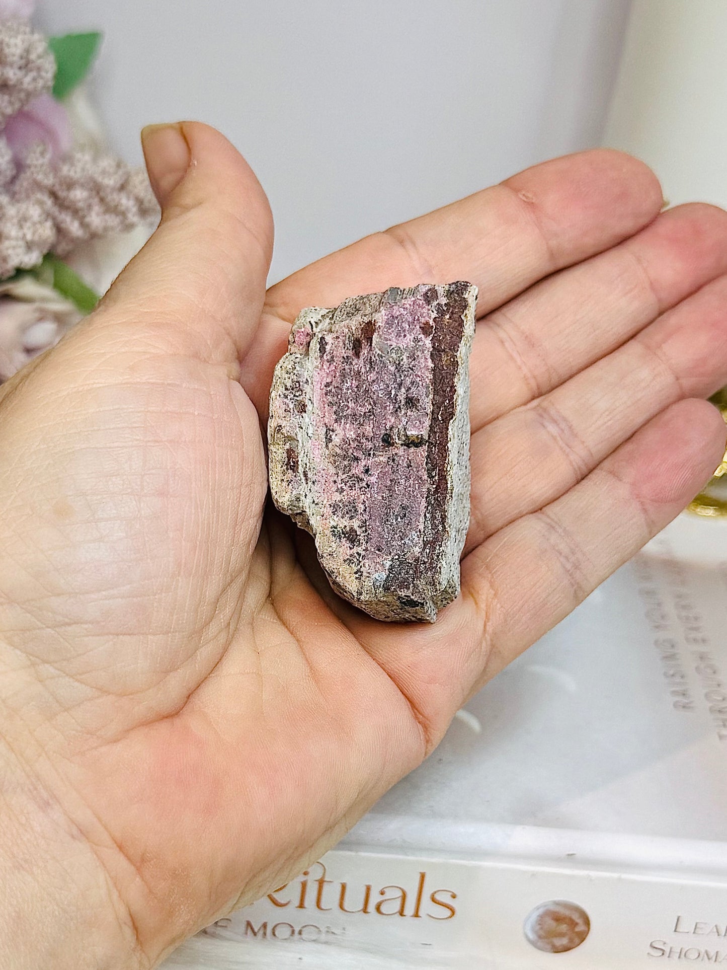 Natural Pink Cobaltian Calcite Specimen 5cm
