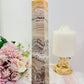 Tall 24.5cm Orange Calcite Tower with Dentrictic Inclusions
